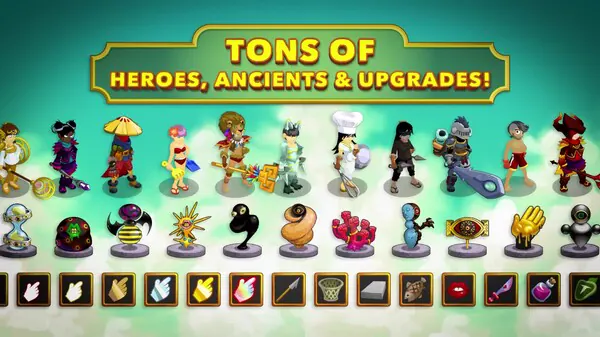 Clicker Heroes fragmanından kare