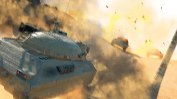 World of Tanks Blitz fragmanından kare